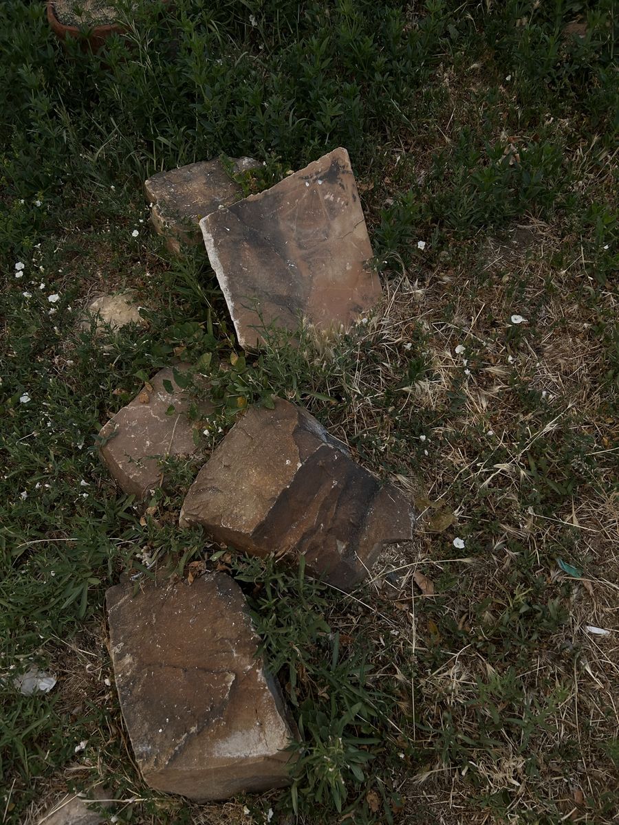 Assorted rocks and stones