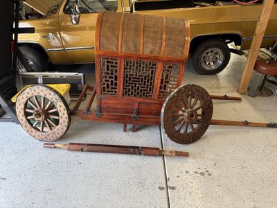 Extremely old Chinese Wedding Cart