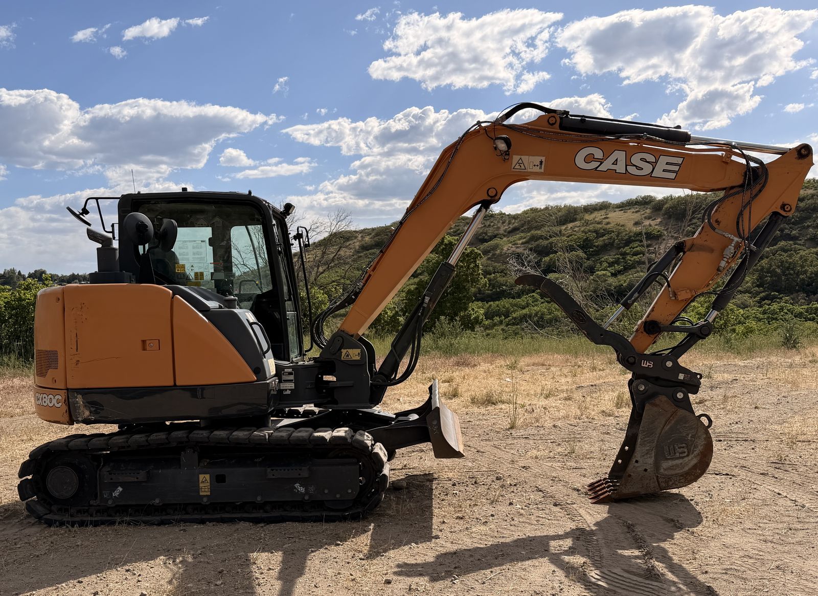 Case Midi Excavator Cx80C LOW HOURS 957 hrs