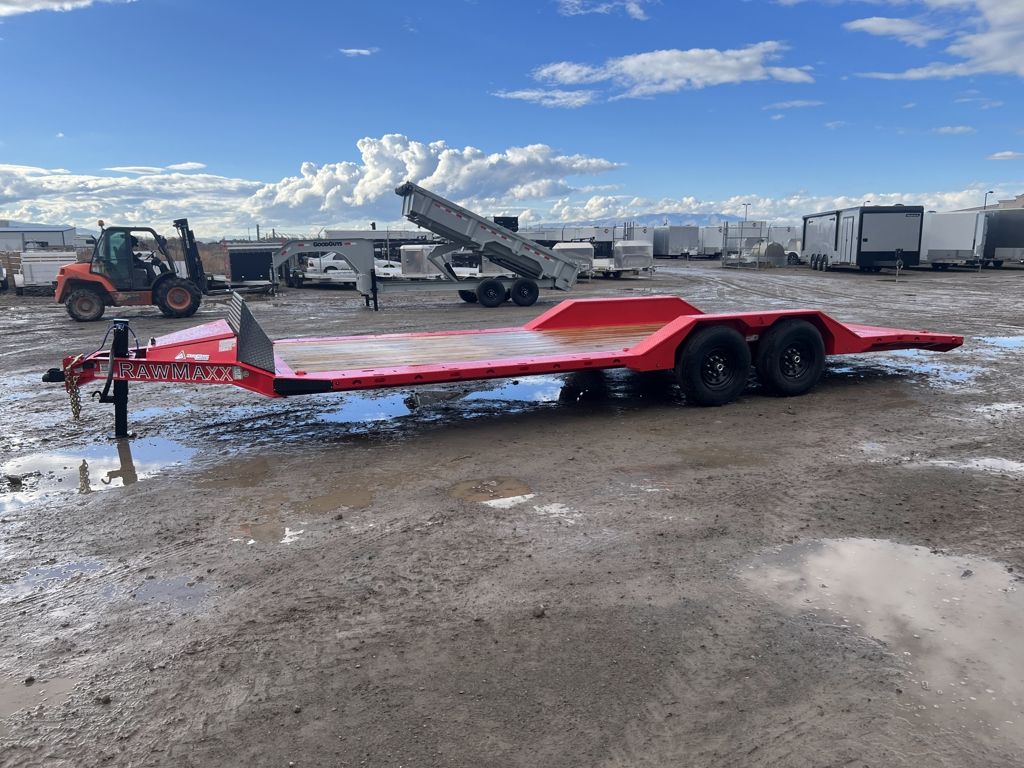 2026 RawMaxx 8.5x22 SLX Stealth X Car Hauler Equip