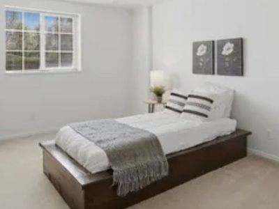 Twin bed frame and matress