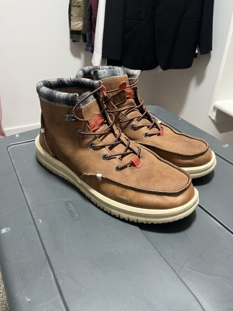 Hey Dude slip on boots Size 14 (13.5)