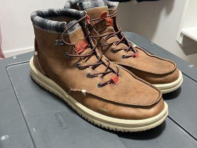 Hey Dude slip on boots Size 14 (13.5)