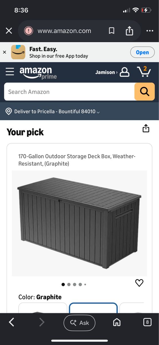 Storage Deck Box