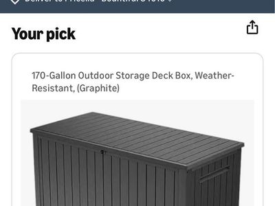Storage Deck Box