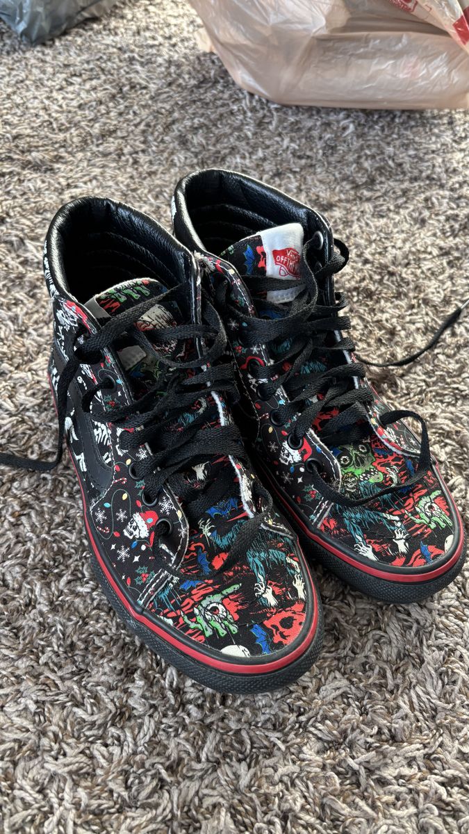 Vans Leather Sk8-Hi Shoes