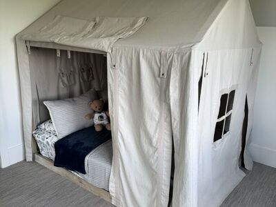 Restoration Hardware Canvas Tent Bed