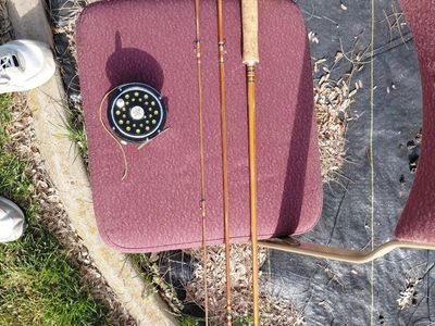 Bamboo Fly Rod Like New Condition Straight Nice Action See in Picture $130.00 cash 385-414-9627
