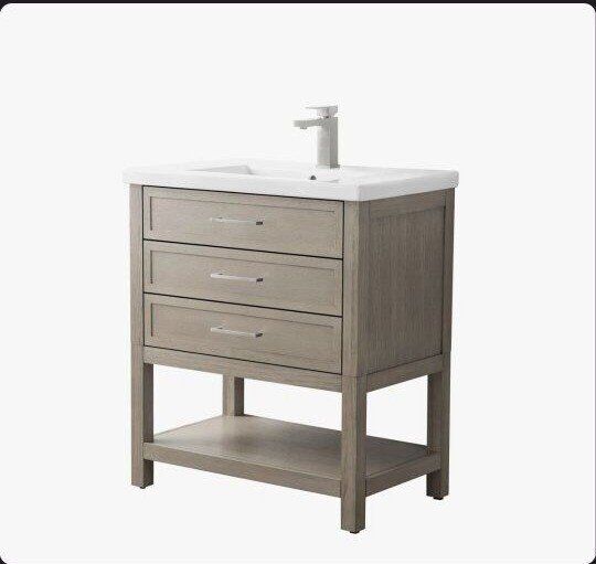 New in box 24 " vanity cabinet sink faucet