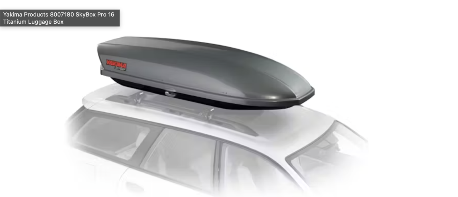 Yakima SkyBox Pro 16 (Titanium)