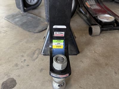 Tow Smart Class II Hitch Mount with 2-Inch Ball - 5000lbs Max Gross, 500lbs Tongue Weight