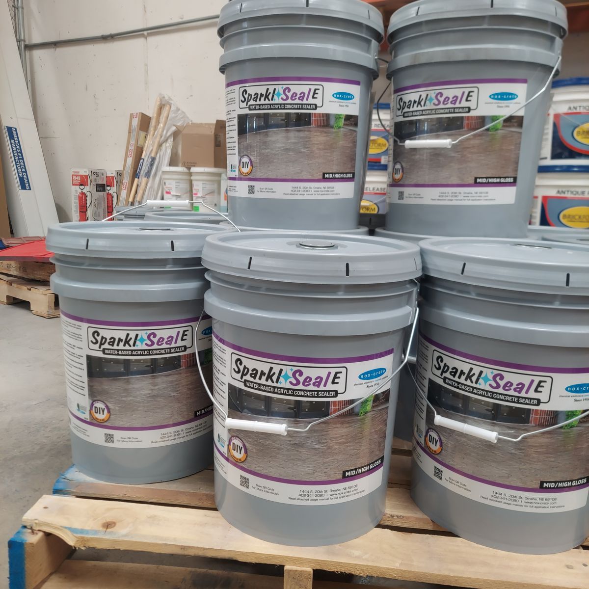 Sparkl Seal E WATER-BASED ACRYLIC CONCRETE SEALER