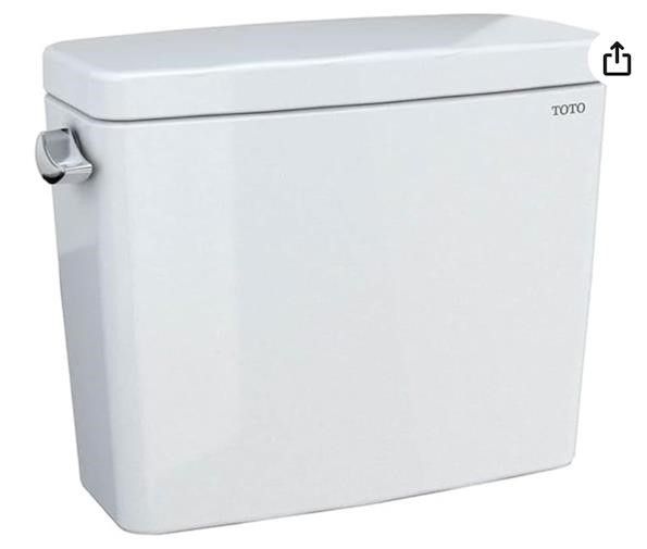 TOTO Drake 1.28 GPF Toilet Tank, Cotton White