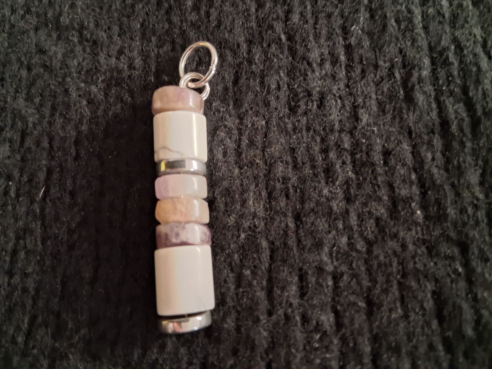Natural stone pendants