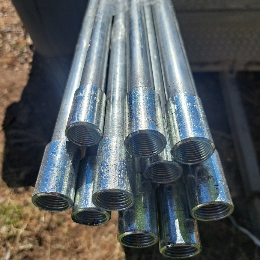 Rigit conduit 1/ 2 by 10 feet
