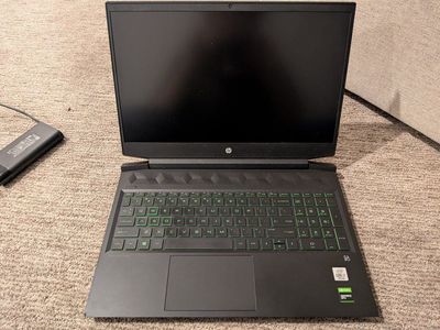 HP Pavilion Gaming Laptop Intel Core i7, NVIDIA GeForce GTX, Green Backlit Keyboard