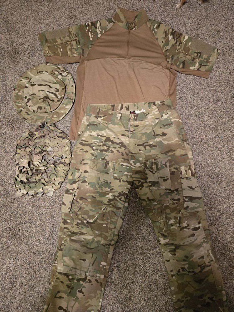 multicam uniform set