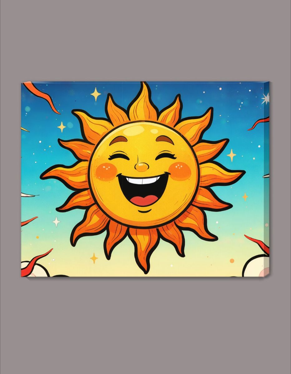 Sun Canvas Art