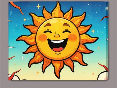 Sun Canvas Art