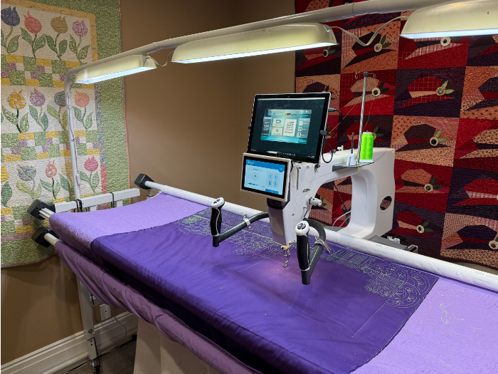 Grace Machines 21X Elite long-arm quilting machine and 10' Frame , QCT6 PLUS - Automation