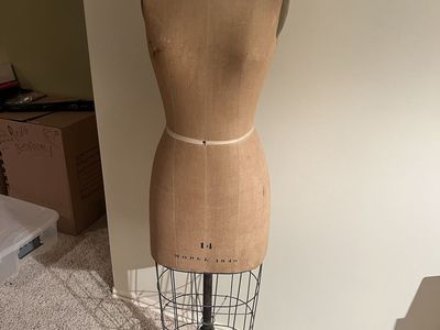 Vintage Wolf Dress Form