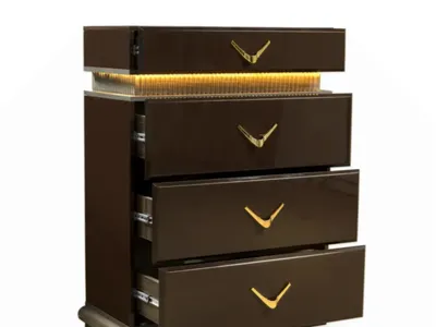 5-Drawer Dresser – Modern & Compact