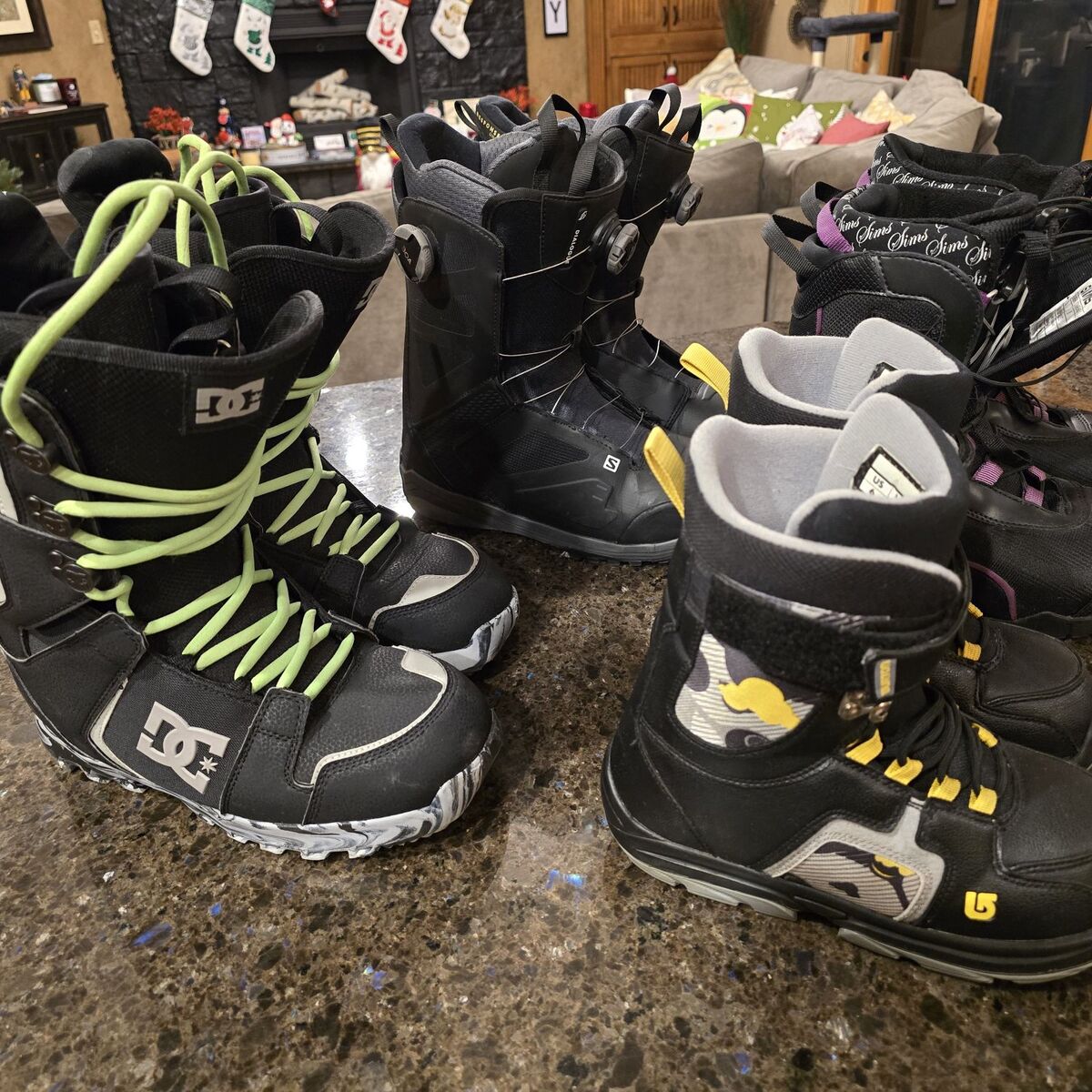 Mens Womens Kids BOA DC Burton Snowboard Boots