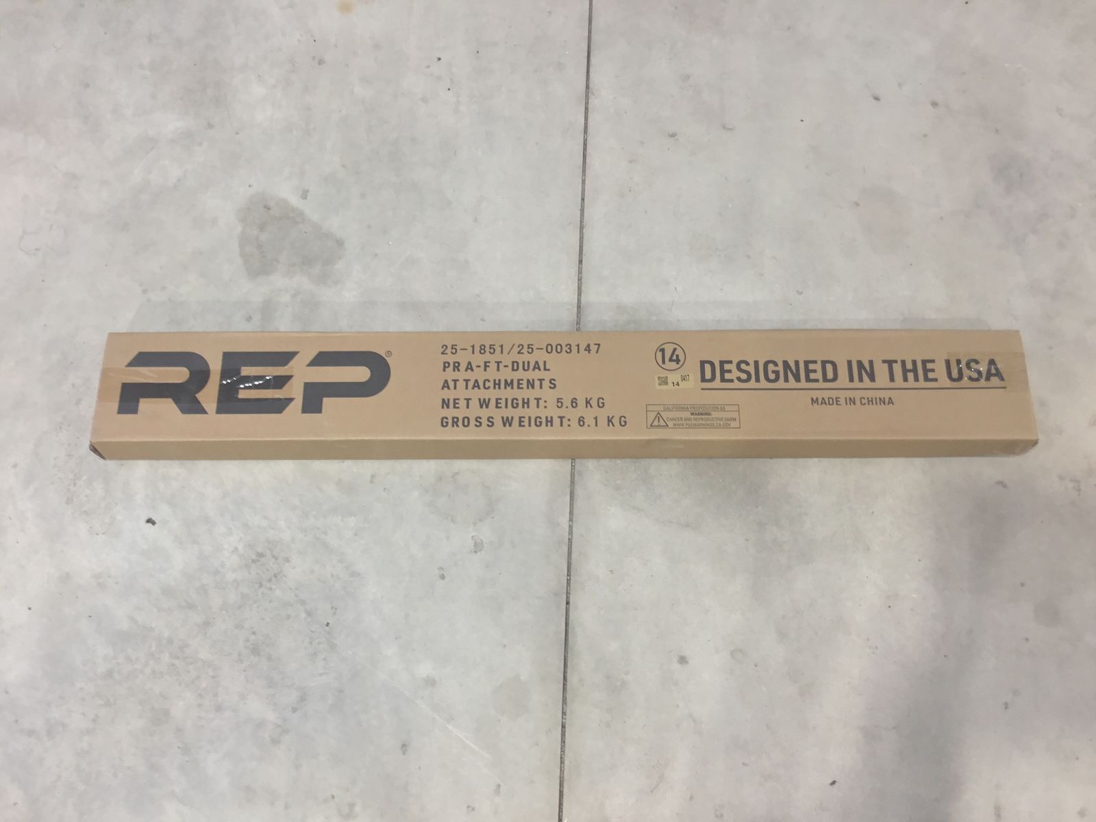 REP Fitness 48" Lat Pulldown Bar – Brand New, Unopened in Original Box