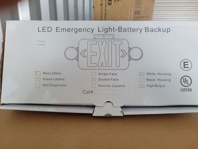 Exit Sign-Backlit