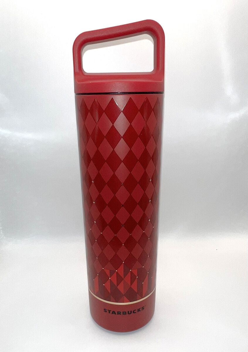 Limited Edition Starbucks Red Stainless Steel 20oz Bottle - NIB