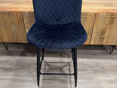 Blue Bar Stool
