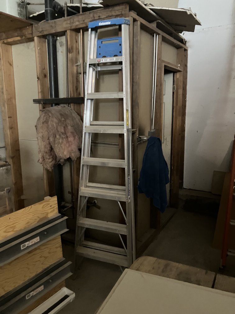8 ft A- frame ladder