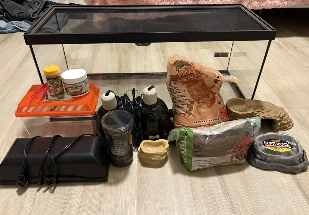 20 Gl Retile Cage And Full Set Up