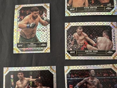 UFC refractor cards
