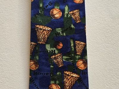Basketball Themed Tie