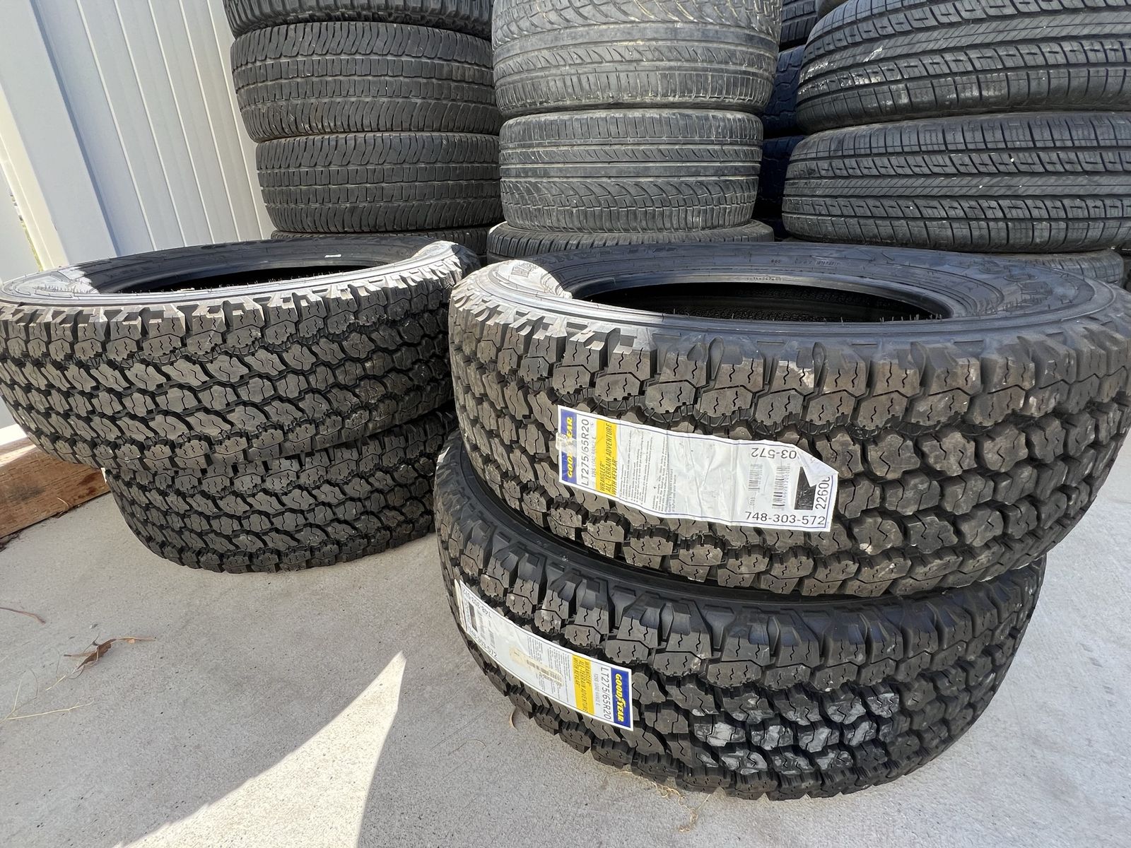 275/65r20 Goodyear load range E *set (4)*