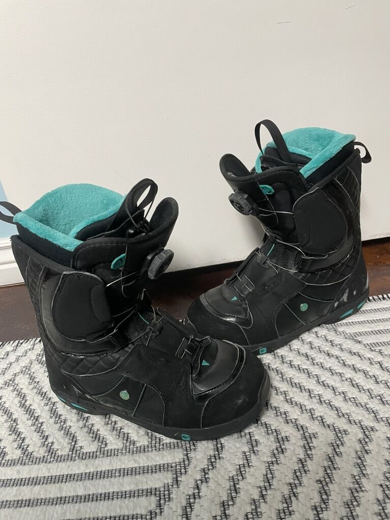 Salomon Boa Snowboard Boots Womens 10 / Mens 8.5
