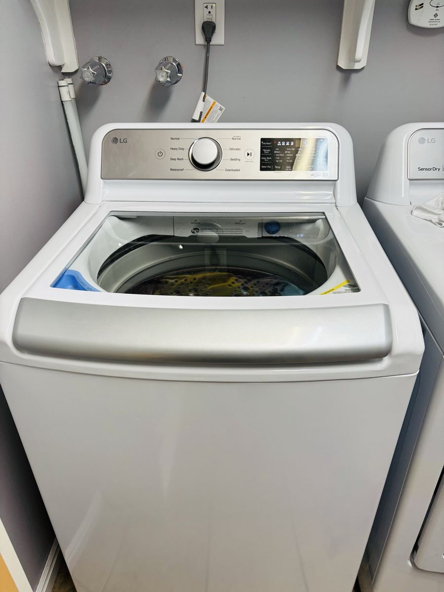 LG washer and dryer