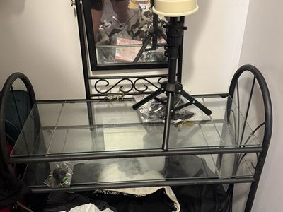 Glass vanity for sale