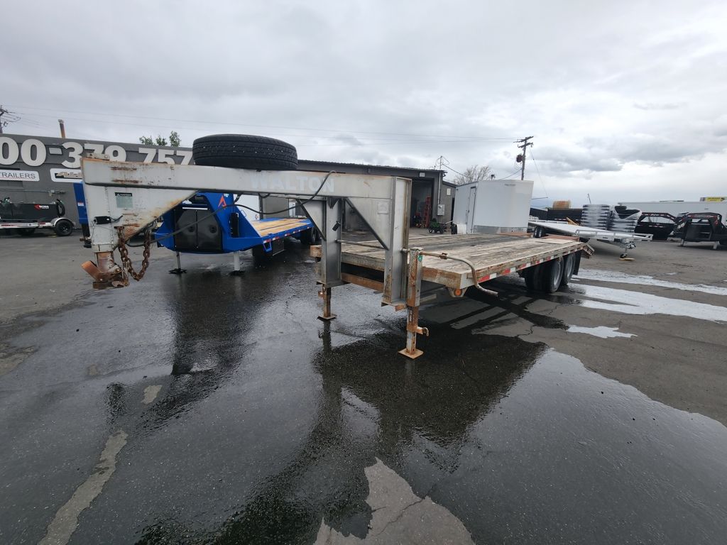 1999 Walton Trailers USED 8.5X24 Gooseneck 24K Fla