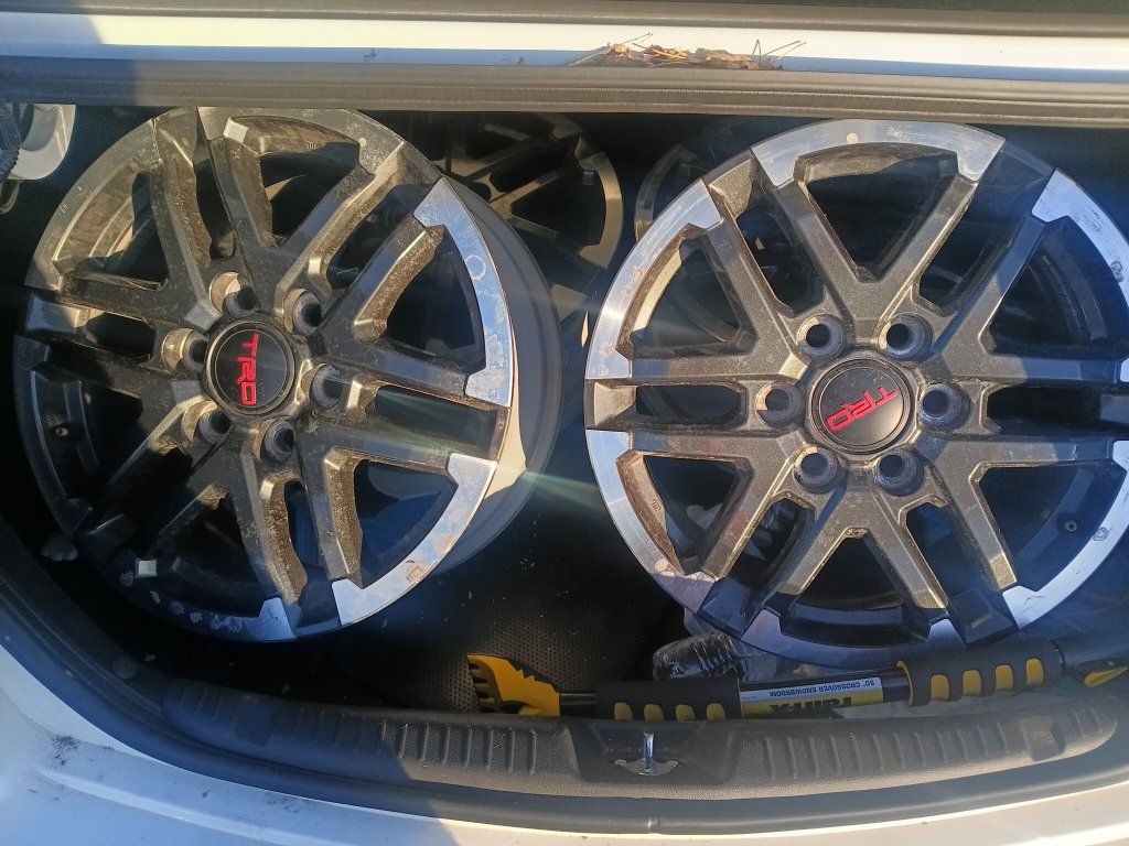 set(4) 18 Toyota TRD wheels 6×139.7(6×5.5)
