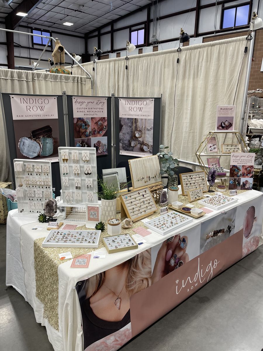 One of a kind raw gemstone electroform jewelry brand