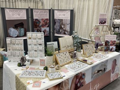 One of a kind raw gemstone electroform jewelry brand