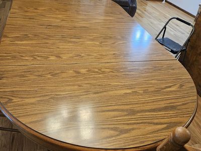 Dinning table with two chairs