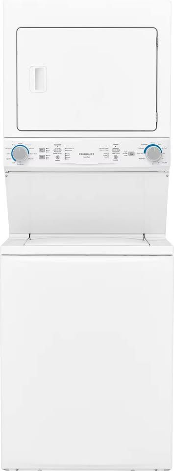 Frigidaire FLCE7522AW Electric Washer/Dryer Laundry Center, White, Brand New!