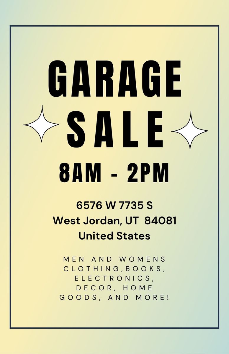 Garage Sale