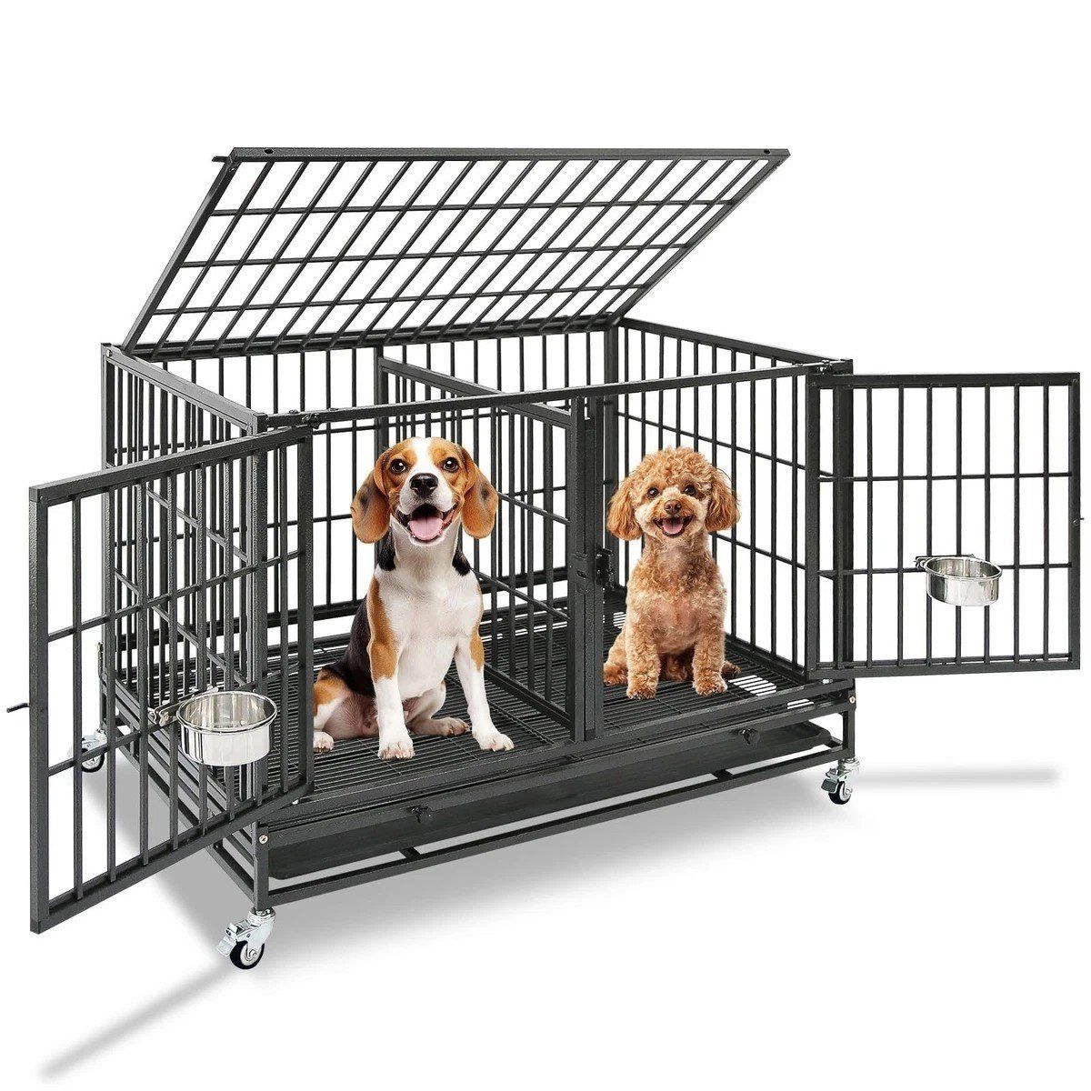 Homey Pet 43 Inch Dog Crate