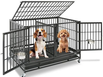 Homey Pet 43 Inch Dog Crate