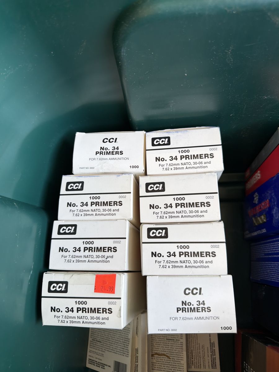 No 34 CCI Primers