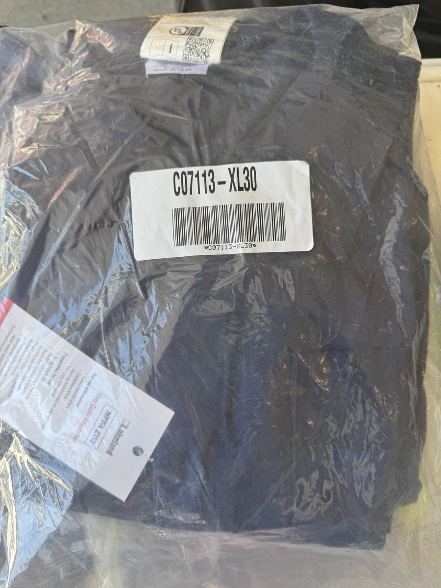 Fire Resistant Coveralls and Shirt
